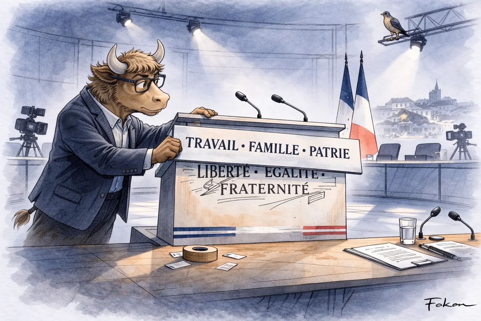 Élections municipales 2026 à Marseille : Martine Vassal reprend « Travail, famille, patrie » et déclenche des réactions