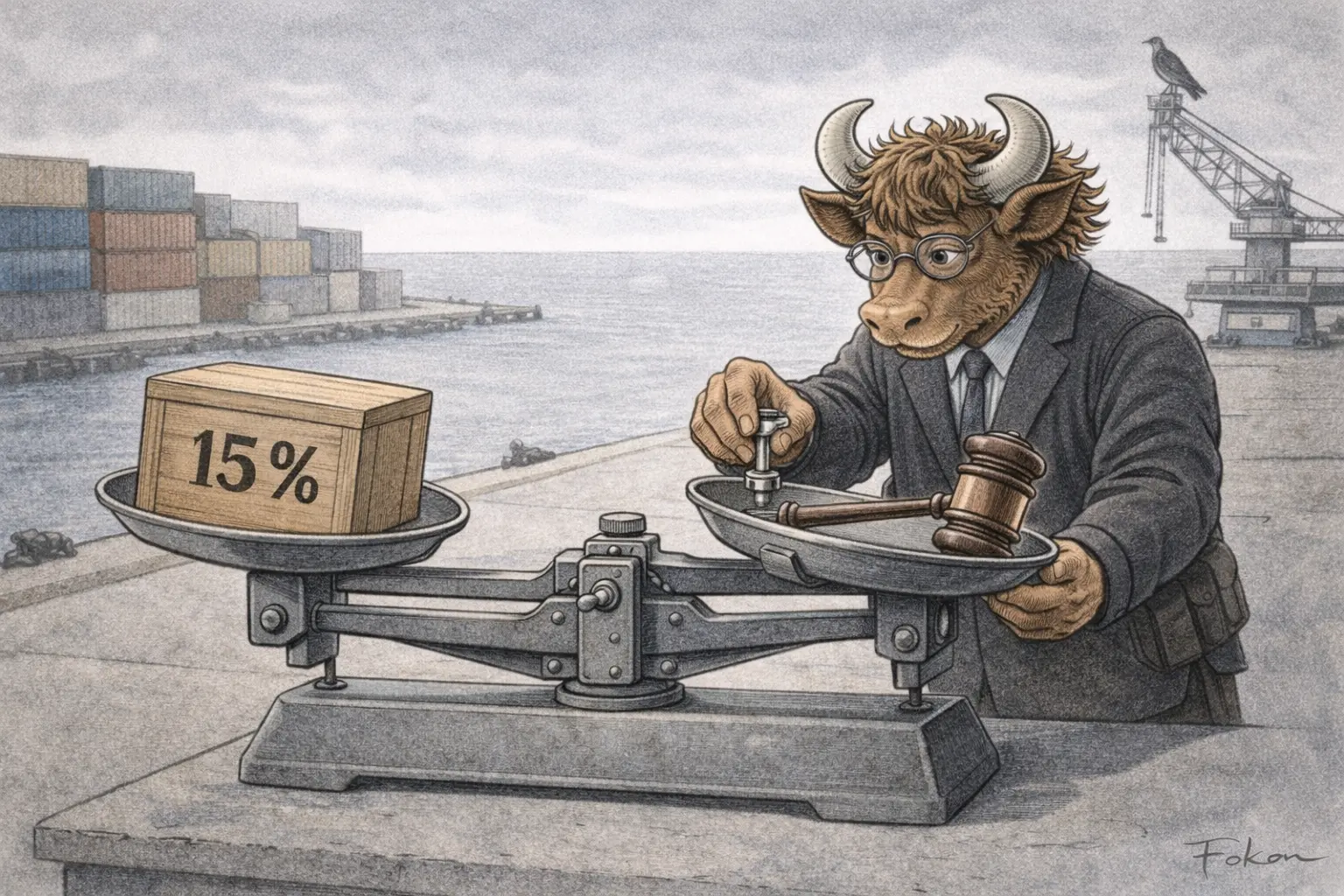 Droits de douane américains : la Cour suprême invalide des taxes, l’UE suspend l’accord commercial