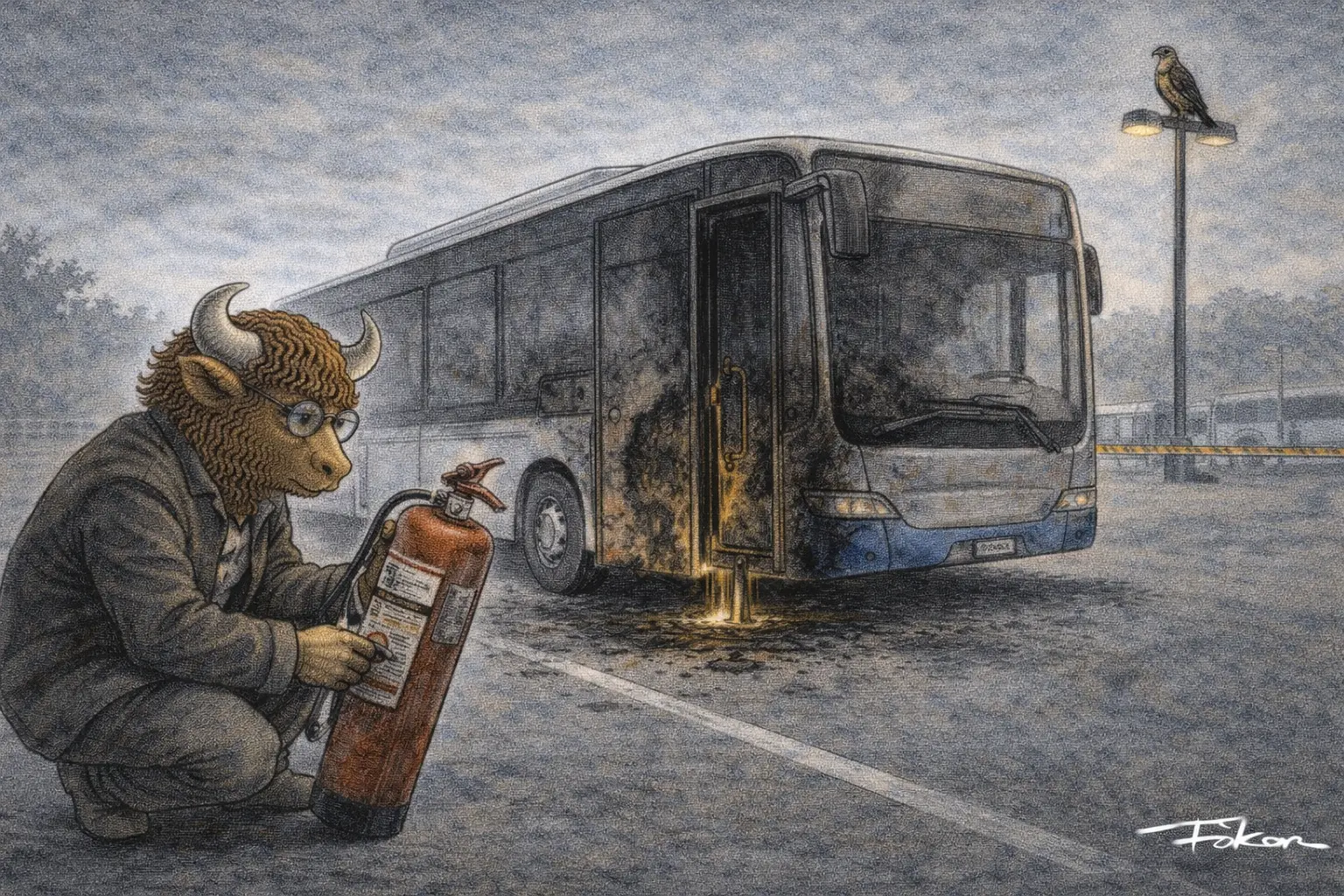 Incendie d’un autocar à Kerzers : le procureur évoque l’immolation d’un passager, six morts