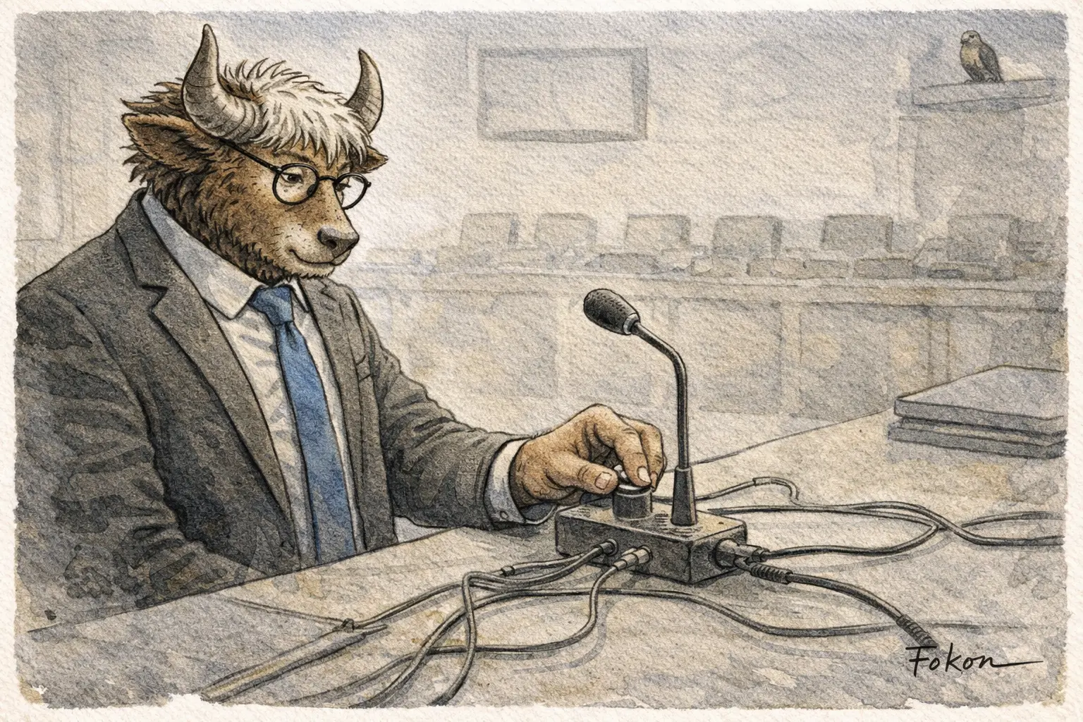 Audiovisuel public : Vincent Bolloré défend ses médias devant les députés