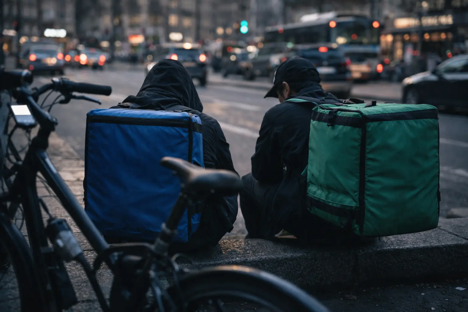 Livreurs à vélo : Médecins du Monde alerte sur 63 heures et une santé dégradée