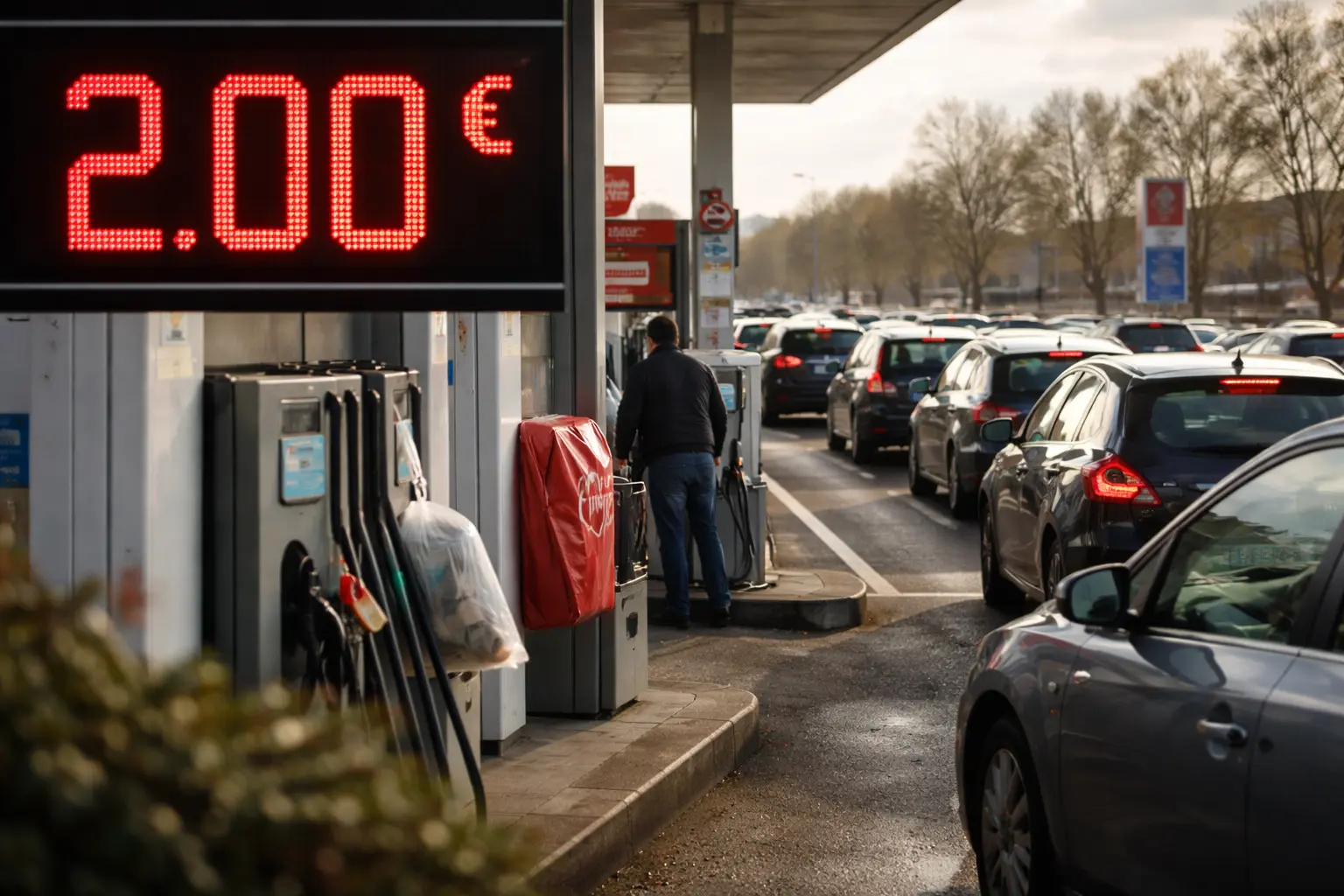 Carburants : le gouvernement mobilise les surplus fiscaux face au litre à 2 euros