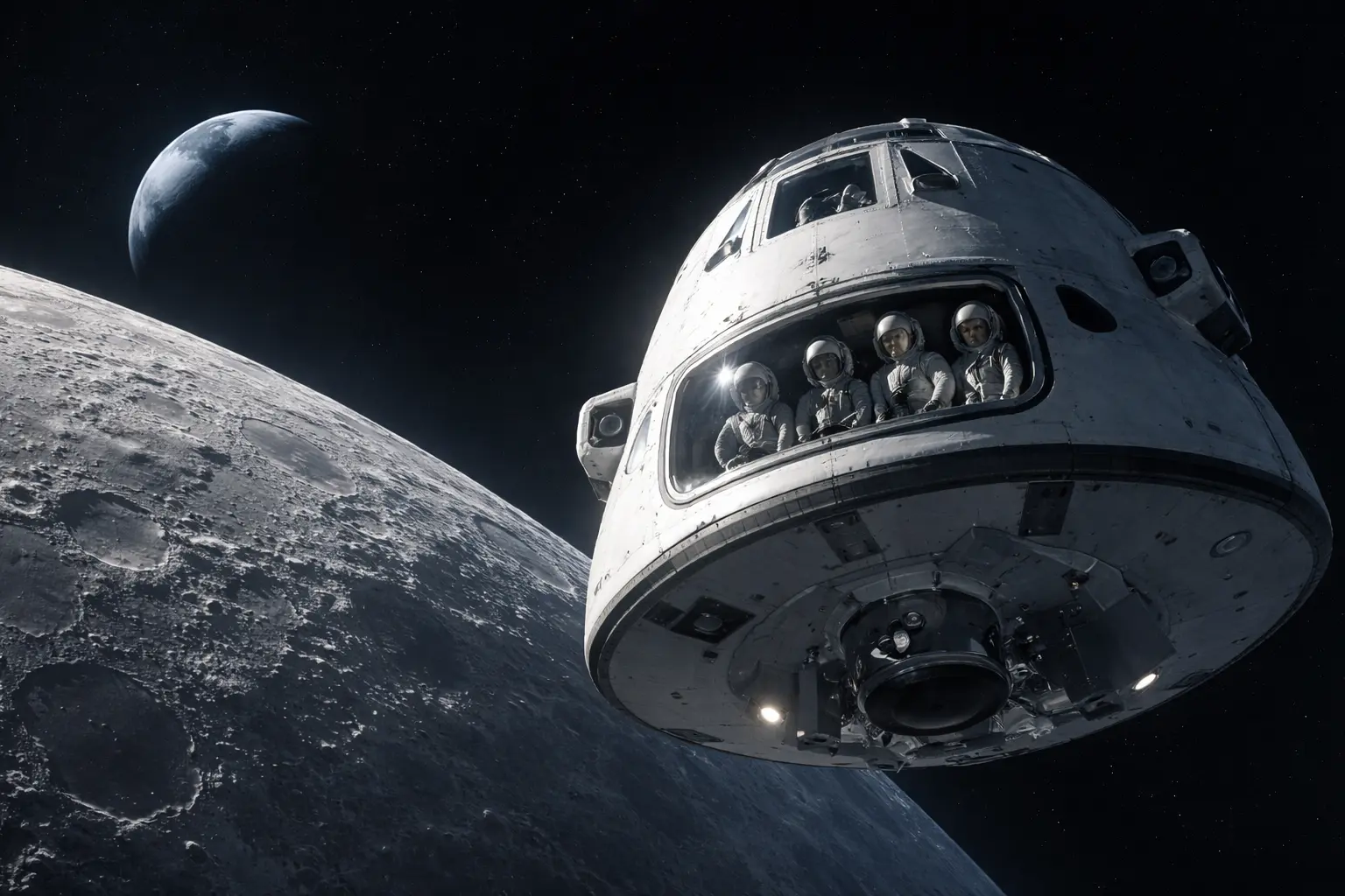 Mission Artemis 2 : la NASA lance quatre astronautes autour de la Lune