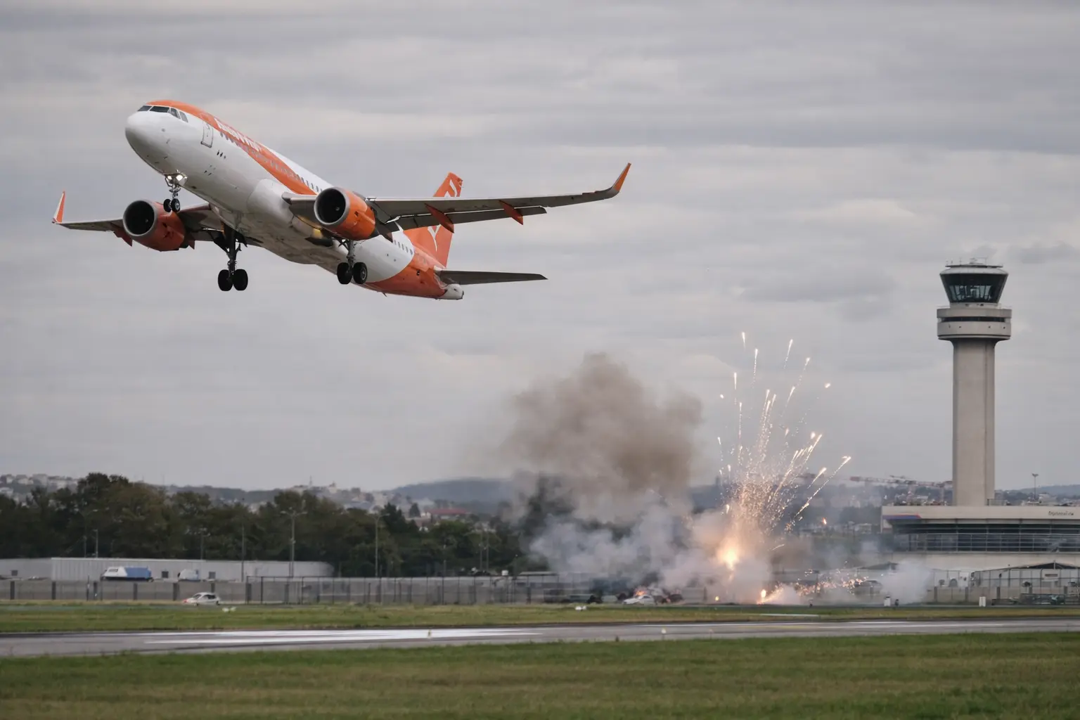 Aéroport de Paris-Orly : un avion d’EasyJet remet les gaz après des tirs de mortier
