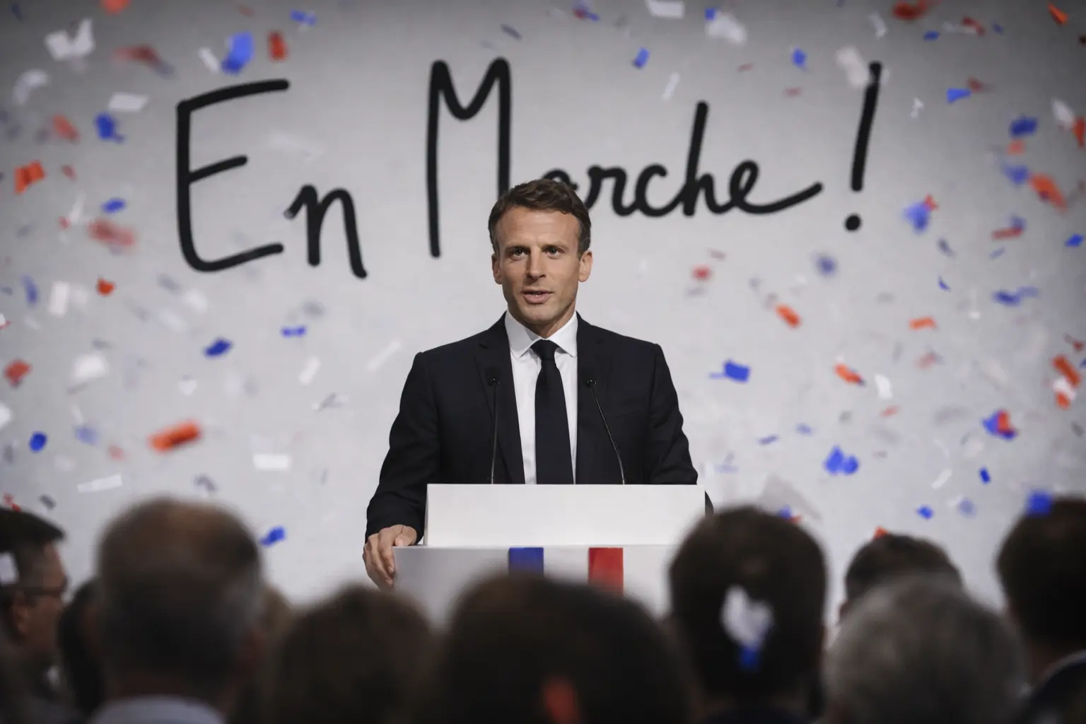 En Marche : Emmanuel Macron revendique dix ans de bilan, le mouvement cherche sa suite