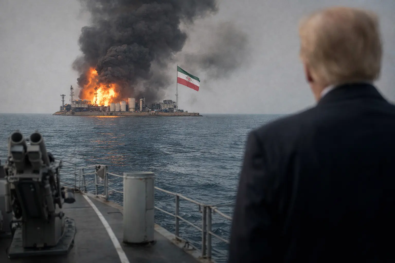 Guerre en Iran : Donald Trump menace l’Iran et vise Kharg avant l’échéance