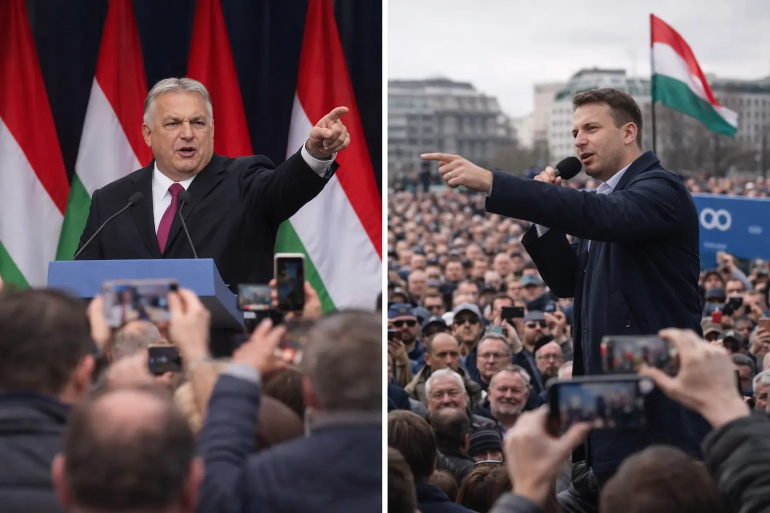 Hongrie : Viktor Orban affronte Péter Magyar dans une fin de campagne tendue