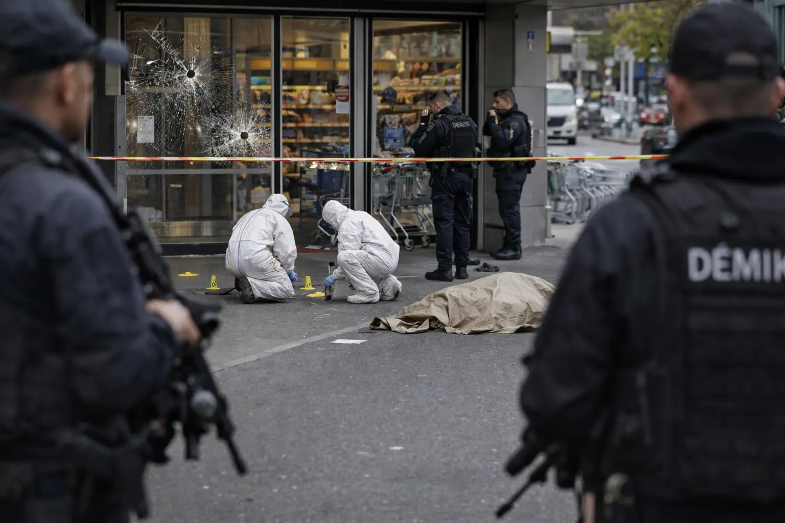 Fusillade de Kiev : le parquet ouvre une enquête terroriste après six morts