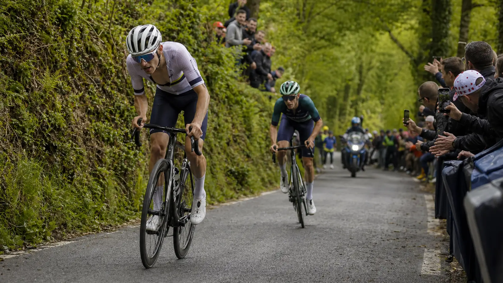 Cyclisme : Tadej Pogacar remporte Liège-Bastogne-Liège devant Paul Seixas