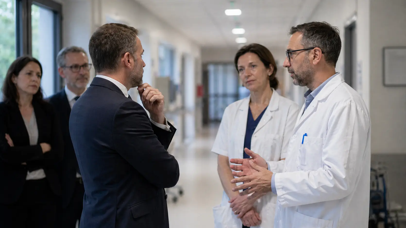 Algérie : Emmanuel Macron critique la ligne dure sur les médecins étrangers