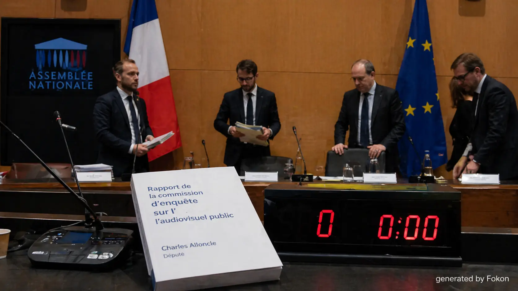 Audiovisuel public : la commission adopte le rapport Alloncle par 12 voix contre 10