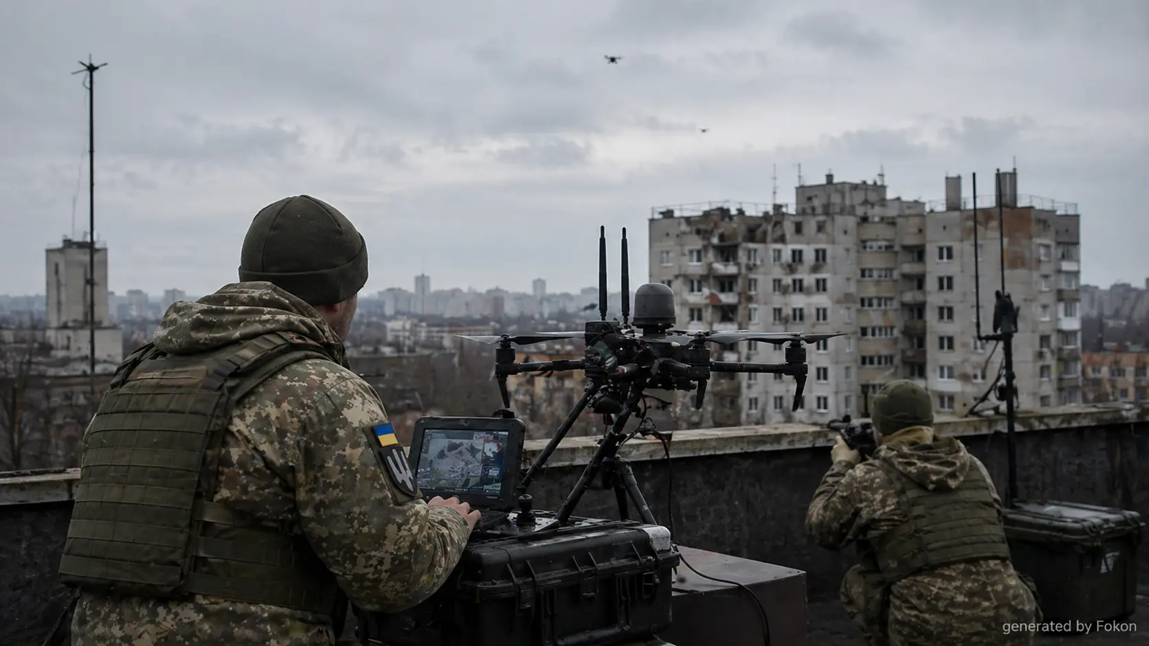 Guerre en Ukraine : Kiev chiffre 20 000 recrutements étrangers et 33 000 drones interceptés