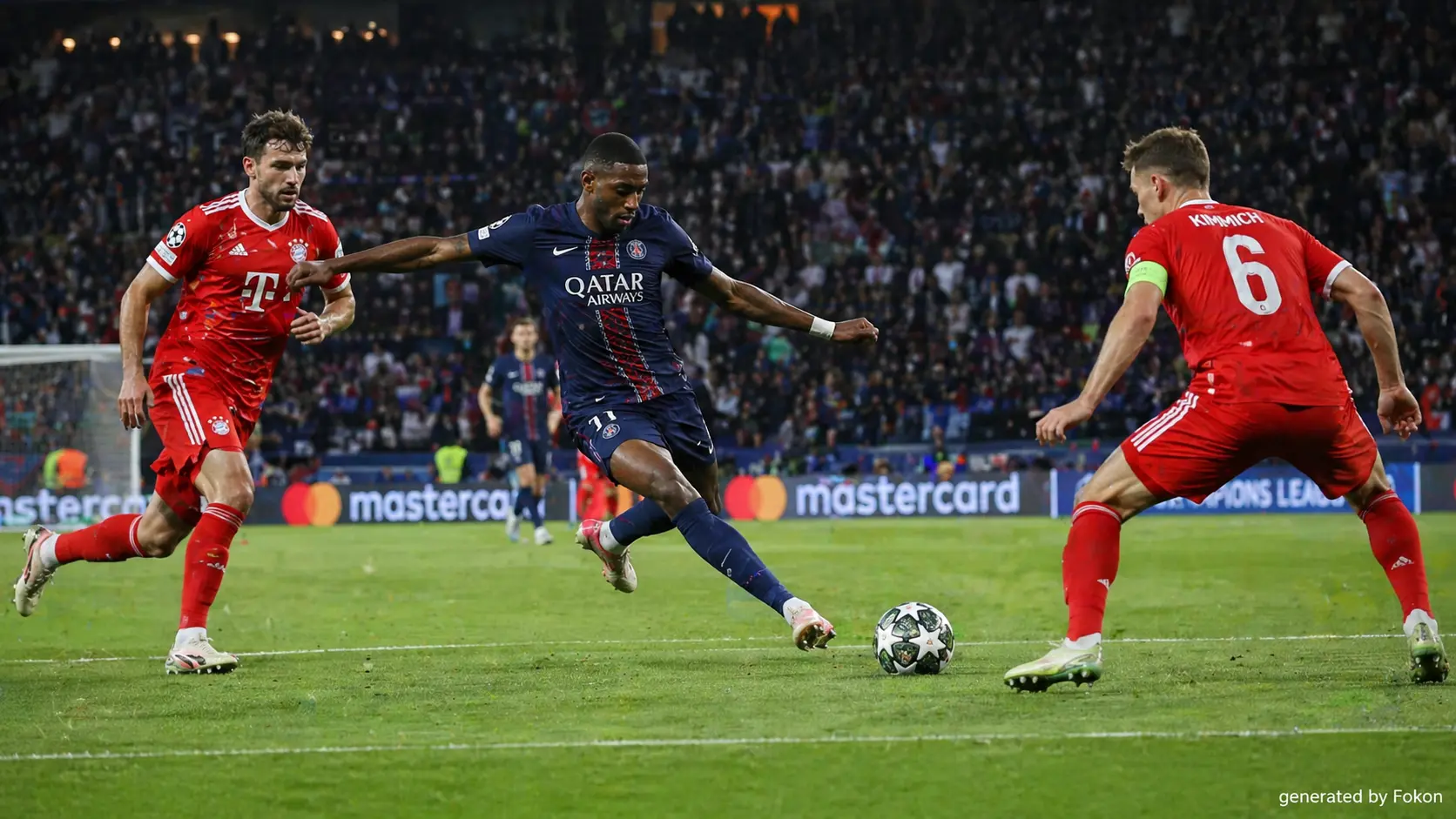 Ligue des champions : le PSG bat le Bayern 5-4 avant le match retour