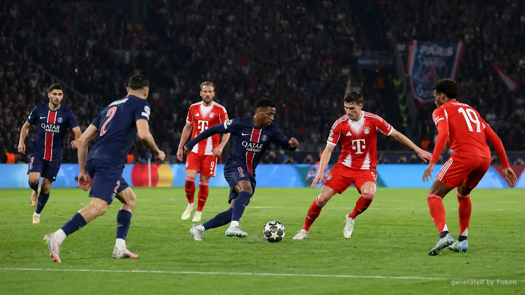 Ligue des champions : le PSG bat le Bayern 5-4 avant le retour à Munich