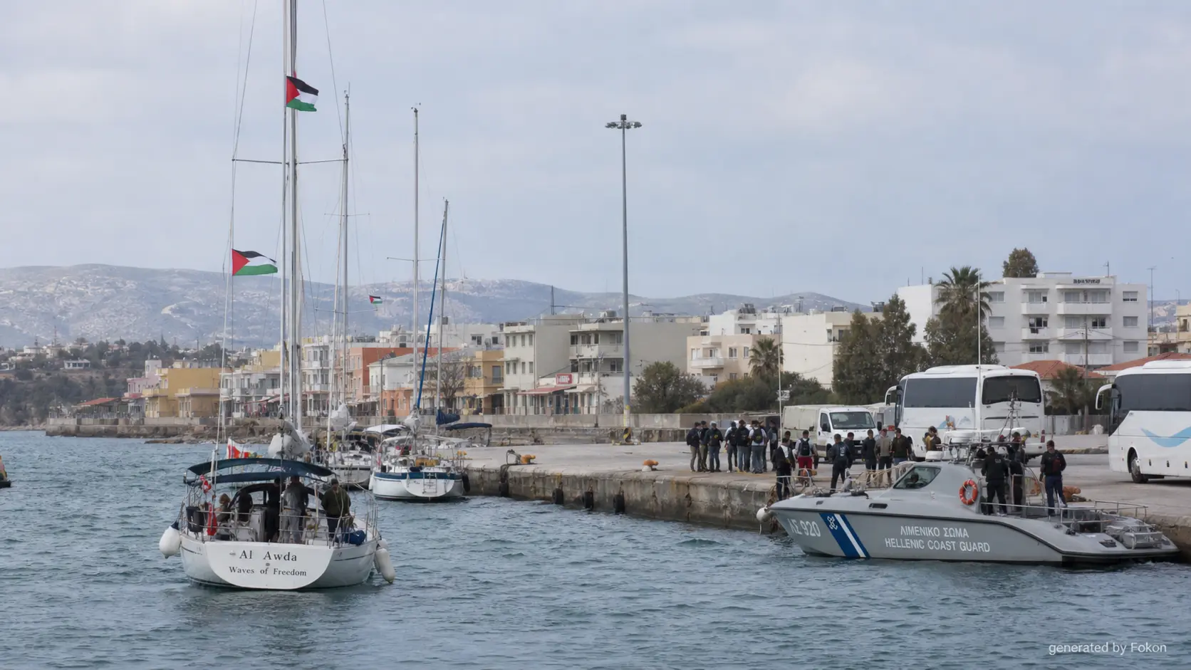 Flottille pour Gaza : Israël intercepte des bateaux et transfère 176 militants en Crète