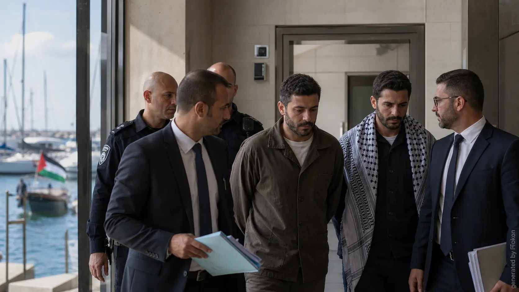 Flottille pour Gaza : Israël prolonge la détention de deux militants internationaux