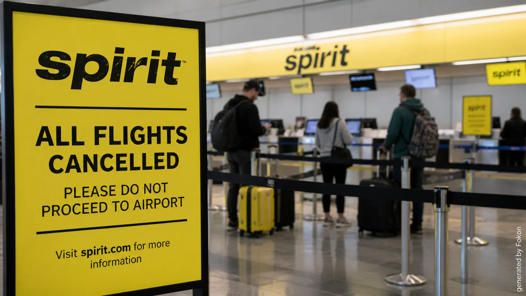 Spirit Airlines : la compagnie américaine annule ses vols et engage son arrêt progressif
