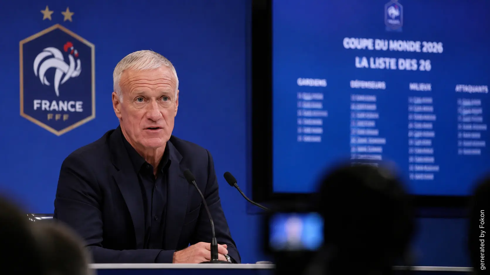 Coupe du monde 2026 : Didier Deschamps dévoile la liste des 26 Bleus avec trois surprises