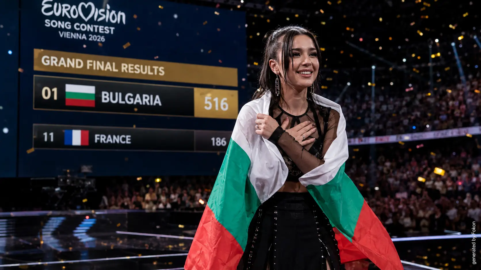 Eurovision 2026 : la Bulgarie remporte sa première victoire, la France termine 11e