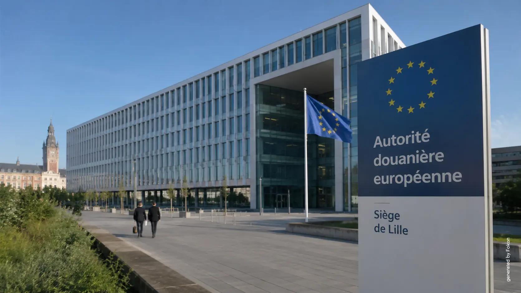 International : l’Union européenne installe son autorité douanière à Lille