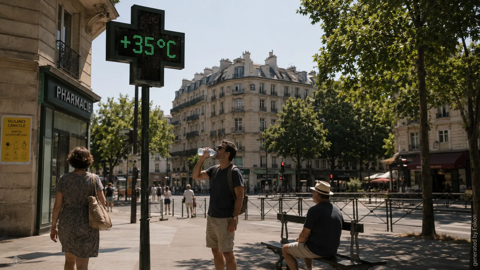 Canicule précoce en France : 18 départements en vigilance jaune, records de température et impacts sanitaires