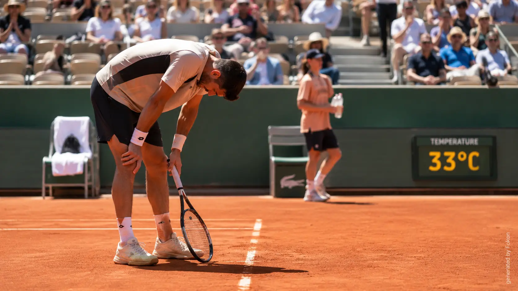 Roland-Garros 2026 : éliminations surprises et joueurs en difficulté sous une canicule historique