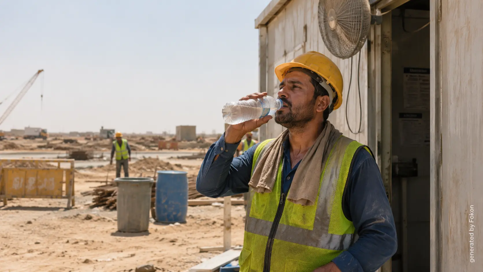 Santé au travail : 2,4 milliards de personnes exposées à un stress thermique dangereux