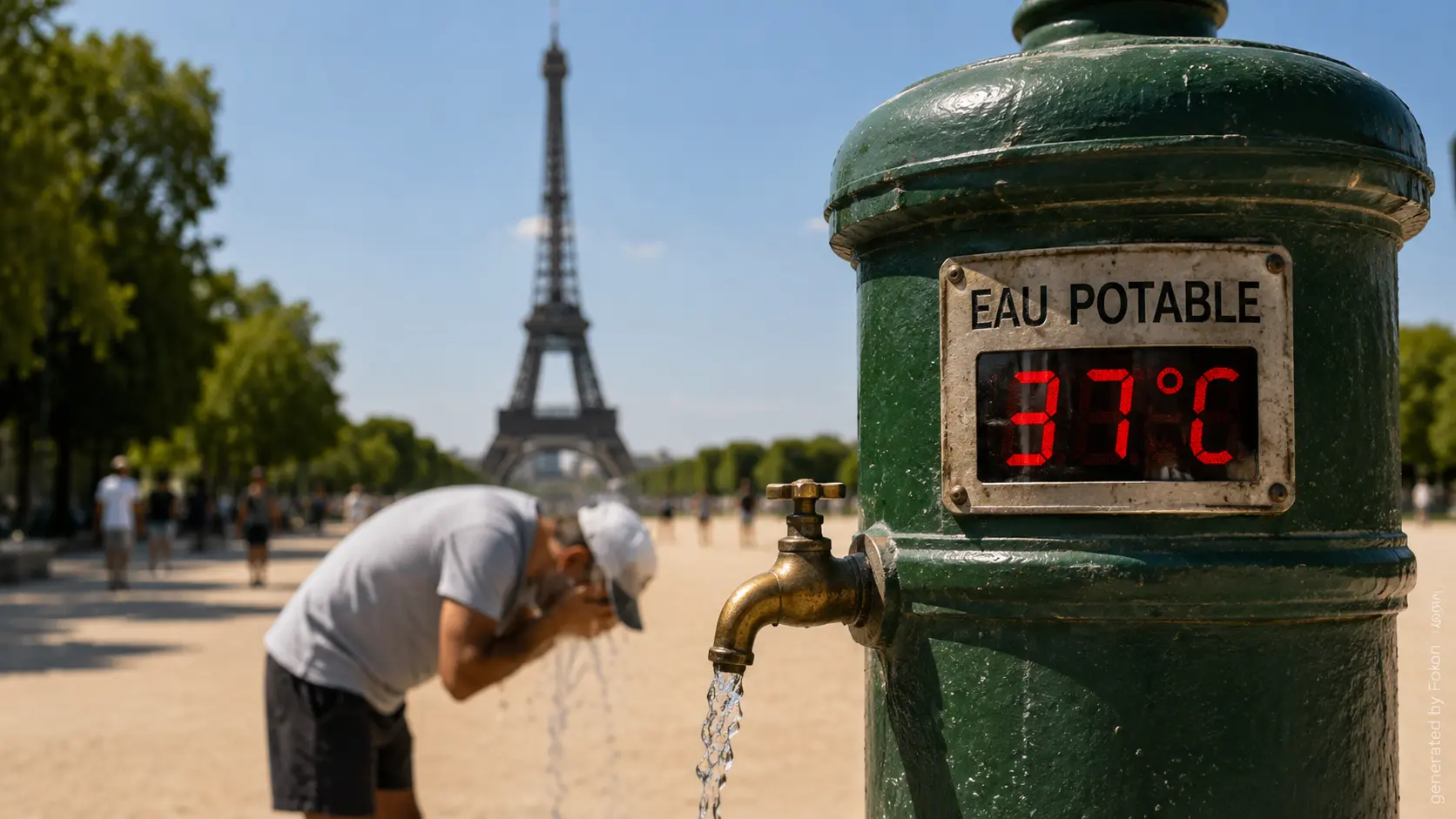 Canicule historique en Europe : 37,8°C en France, records battus en mai et 17 départements en vigilance orange