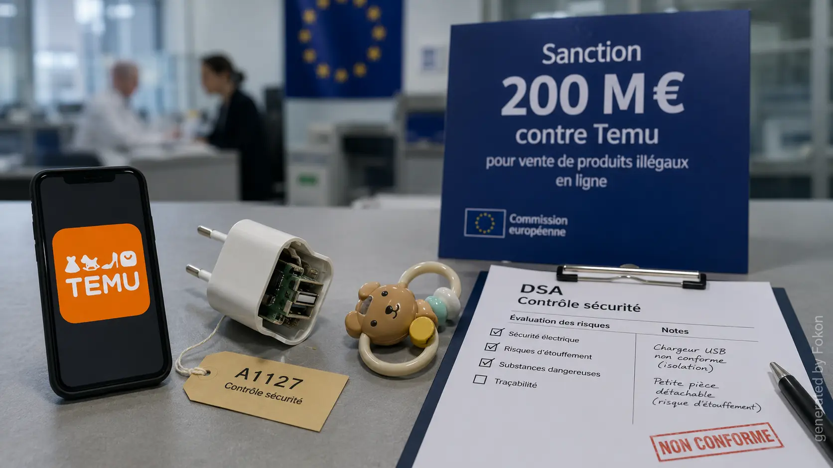 Commerce en ligne : l’UE inflige une amende de 200 millions d’euros à Temu pour vente de produits illégaux