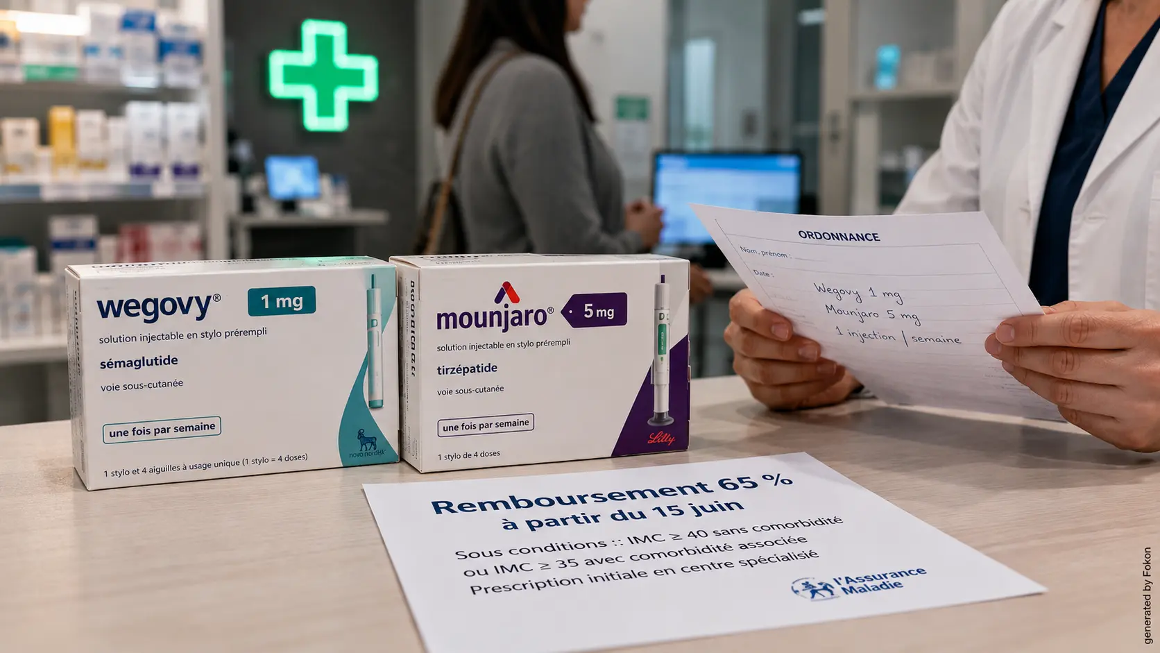 Traitements anti-obésité : la France rembourse Wegovy et Mounjaro à partir du 15 juin sous conditions strictes