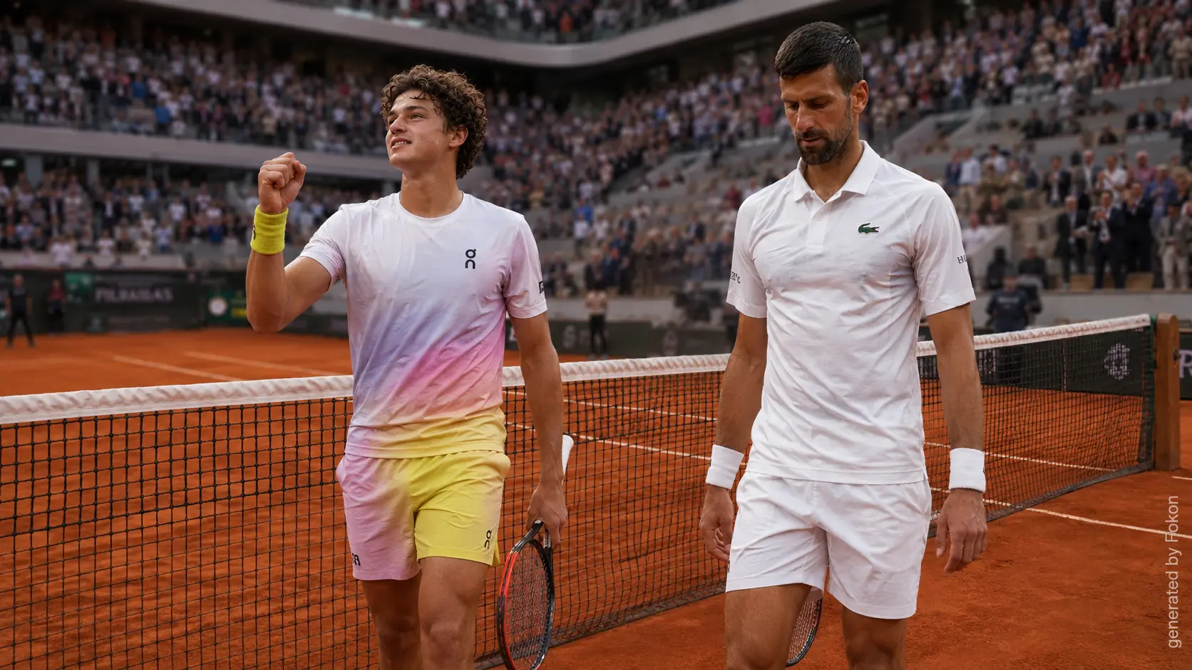 Roland-Garros 2026 : Novak Djokovic éliminé au 3e tour par João Fonseca après un match en cinq sets
