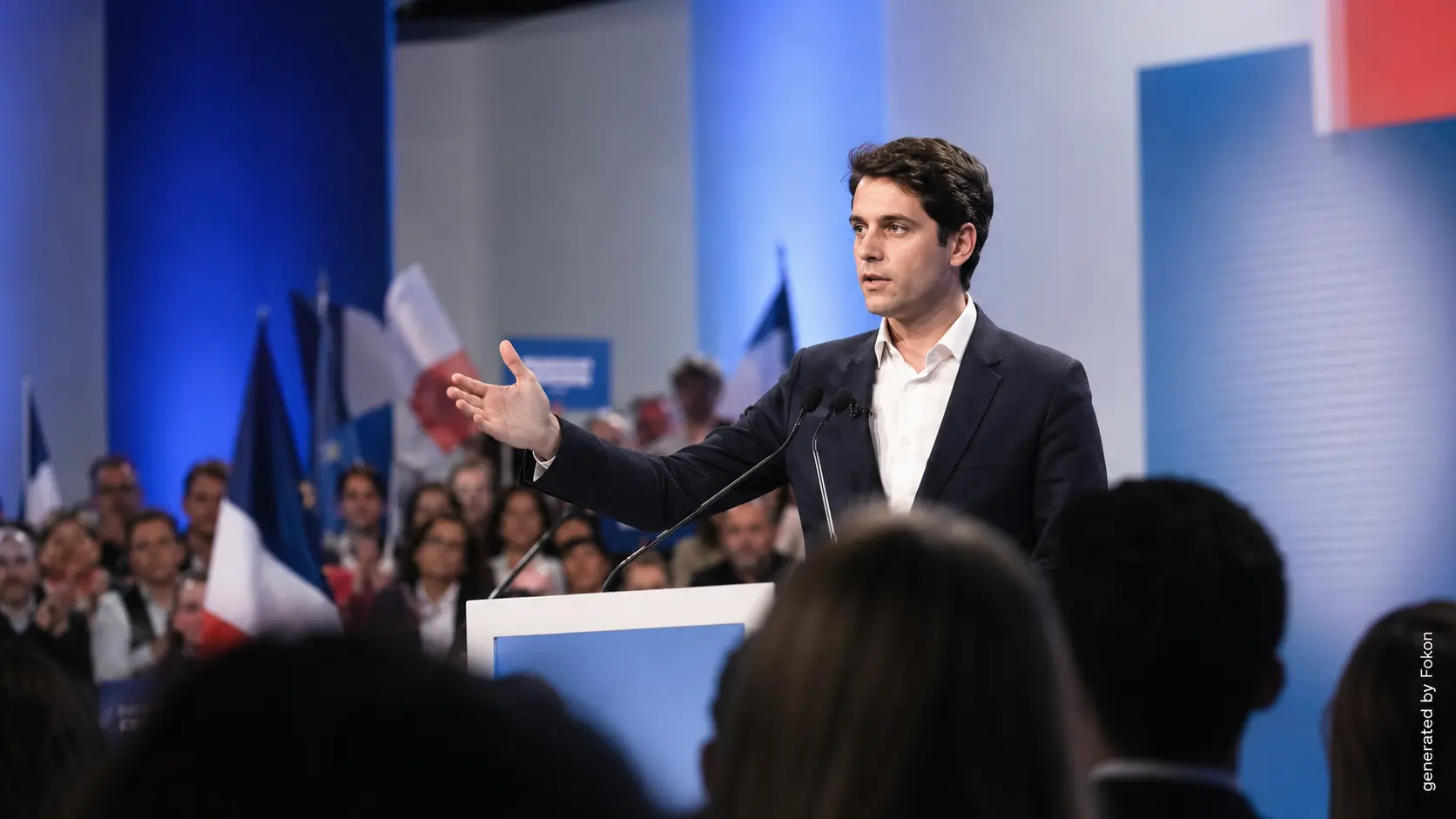 Présidentielle 2027 : Gabriel Attal désigne La France insoumise et le RN comme ses adversaires lors de son premier meeting