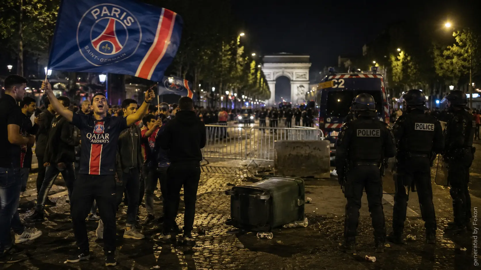 PSG : un deuxième sacre en Ligue des champions et des célébrations marquées par des débordements