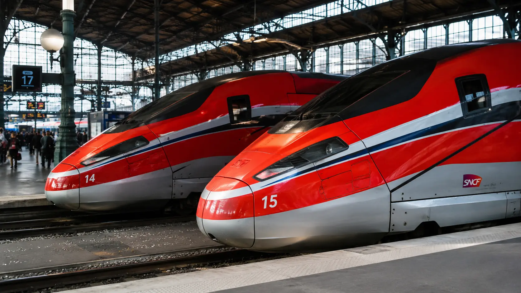 Transport : deux TGV Trenitalia bloqués 14 heures sans eau ni électricité