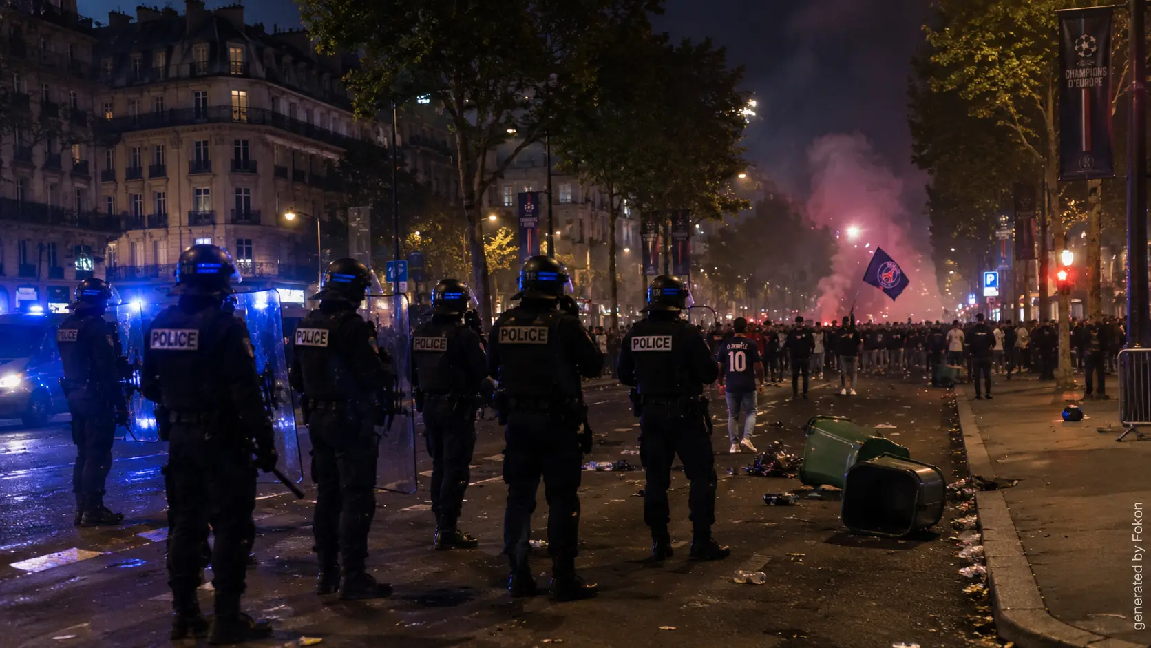 Violences après la victoire du PSG : 780 interpellations, un mort et 219 blessés en France