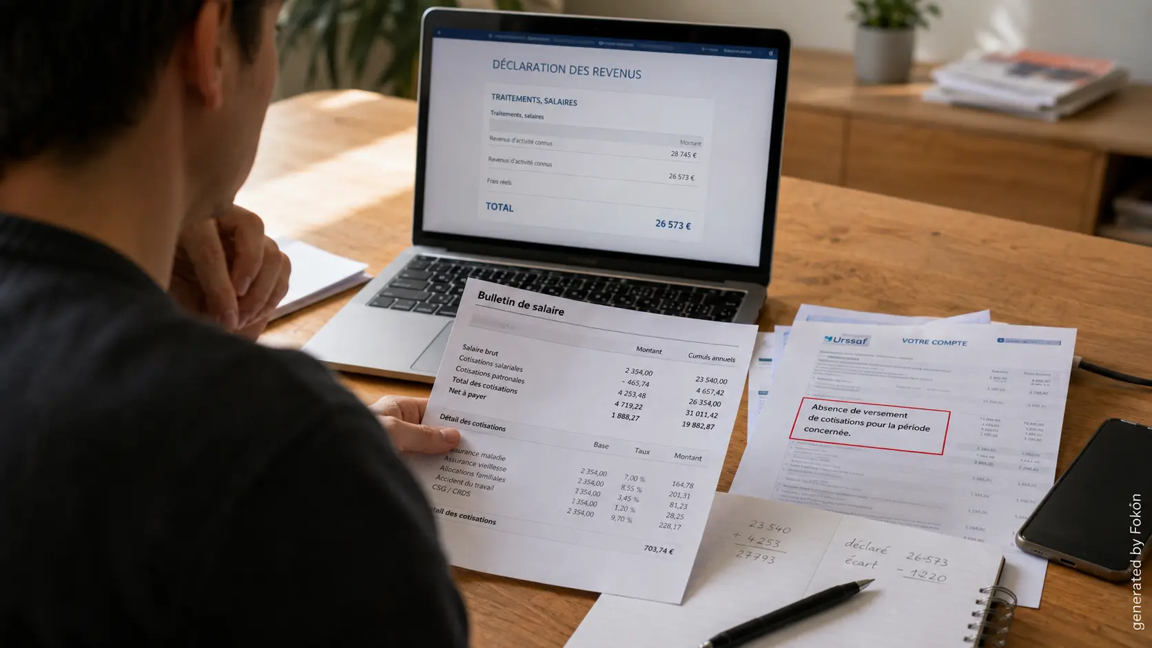 Social : des salariés découvrent une fraude Urssaf en consultant leur déclaration d’impôts