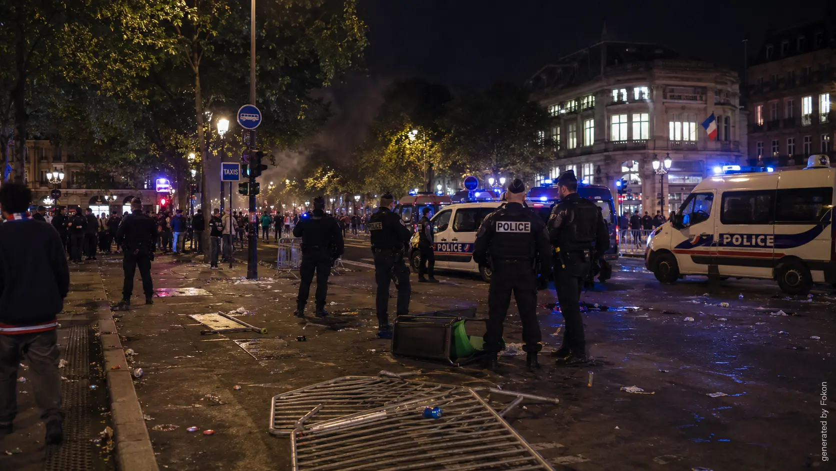 Violences après la victoire du PSG en Ligue des champions : 65 personnes présentées à la justice, un policier condamné à 14 mois de prison ferme