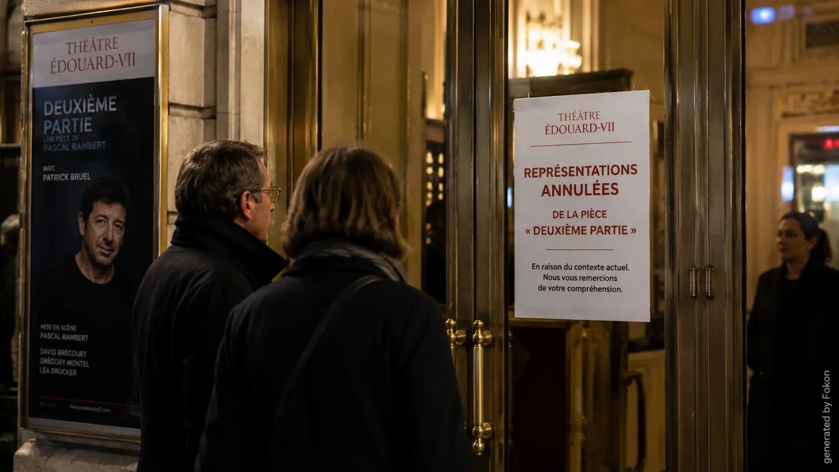 Théâtre : le théâtre Édouard-VII annule les dernières représentations de la pièce avec Patrick Bruel