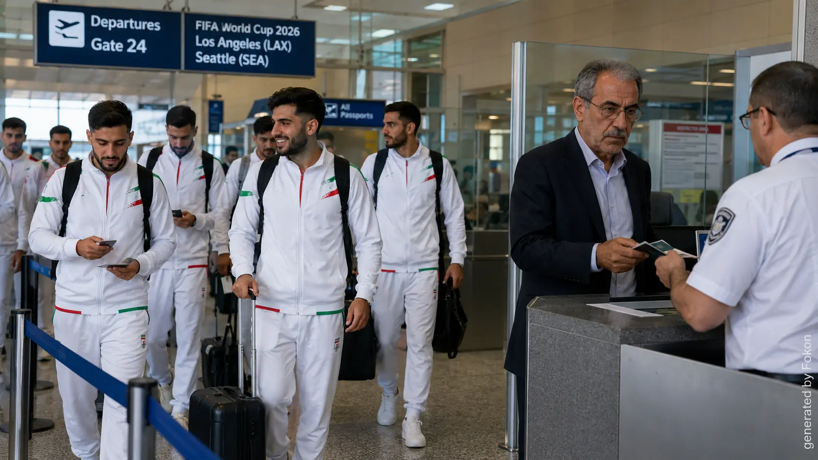 International : l’équipe iranienne de football obtient ses visas pour la Coupe du monde, pas son président