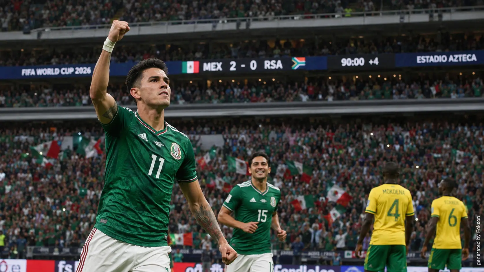 Coupe du monde 2026 : le Mexique lance son Mondial par une victoire contre l'Afrique du Sud (2-0)