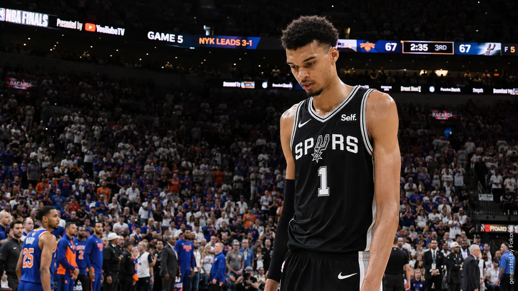NBA : les Spurs menés 3-1 avant le match 5 décisif face aux Knicks
