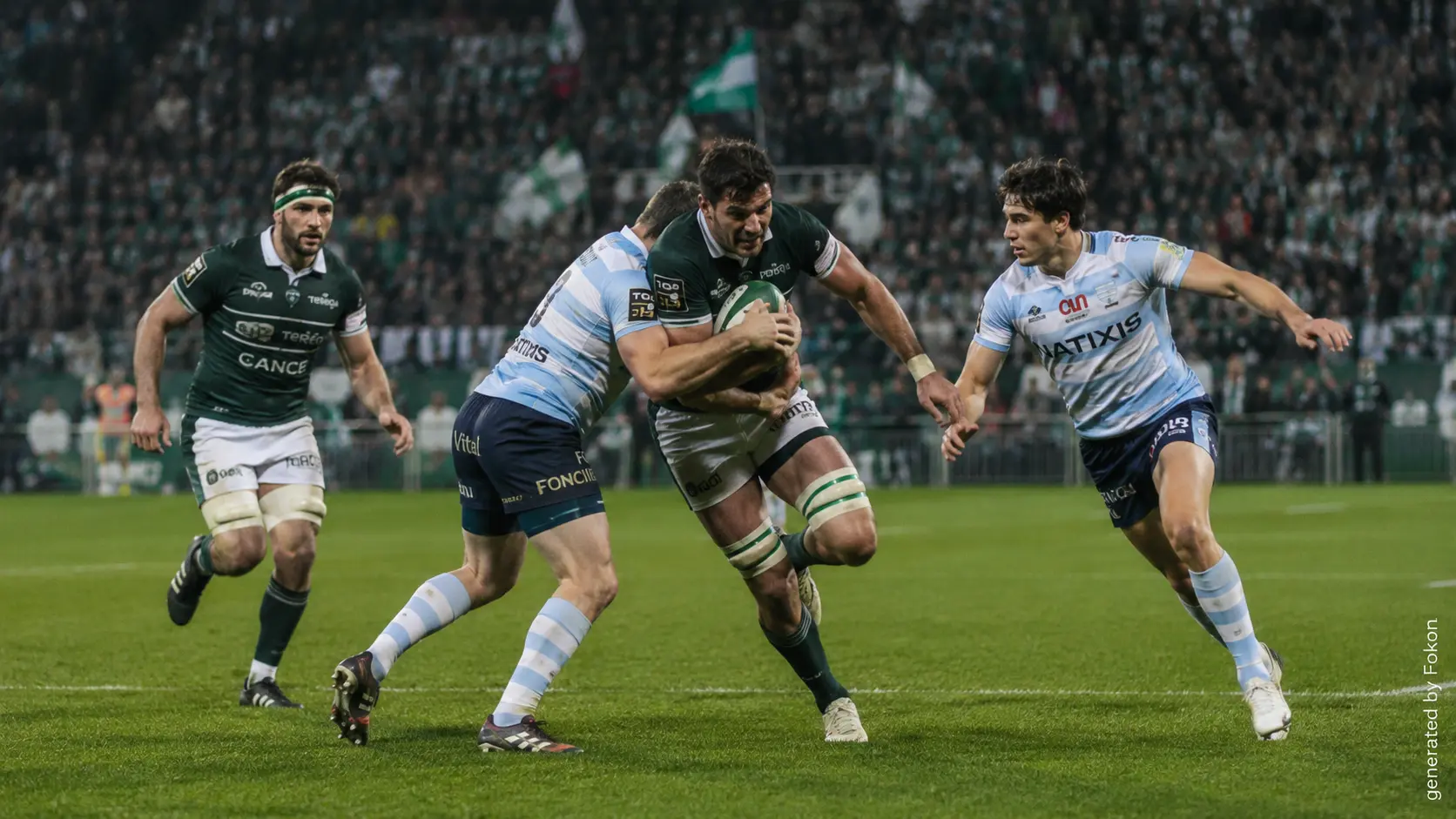 Top 14 : Pau et le Racing 92 s'affrontent en barrage pour une place en demi-finale