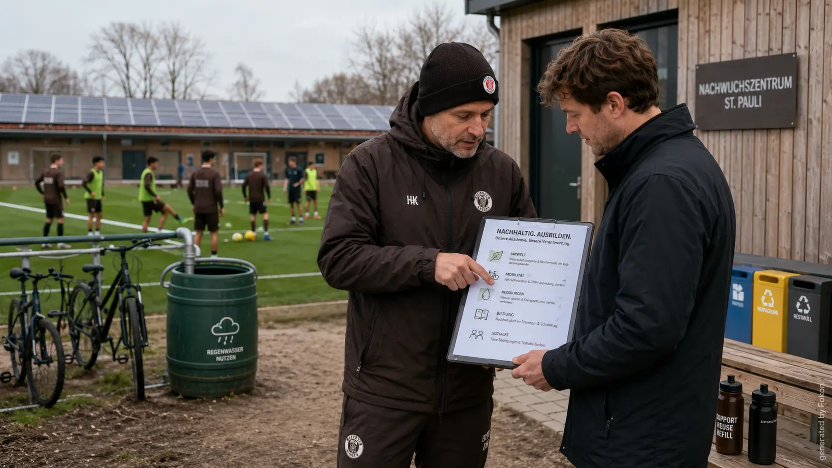 Football : St. Pauli réforme son centre de formation avec des critères durables