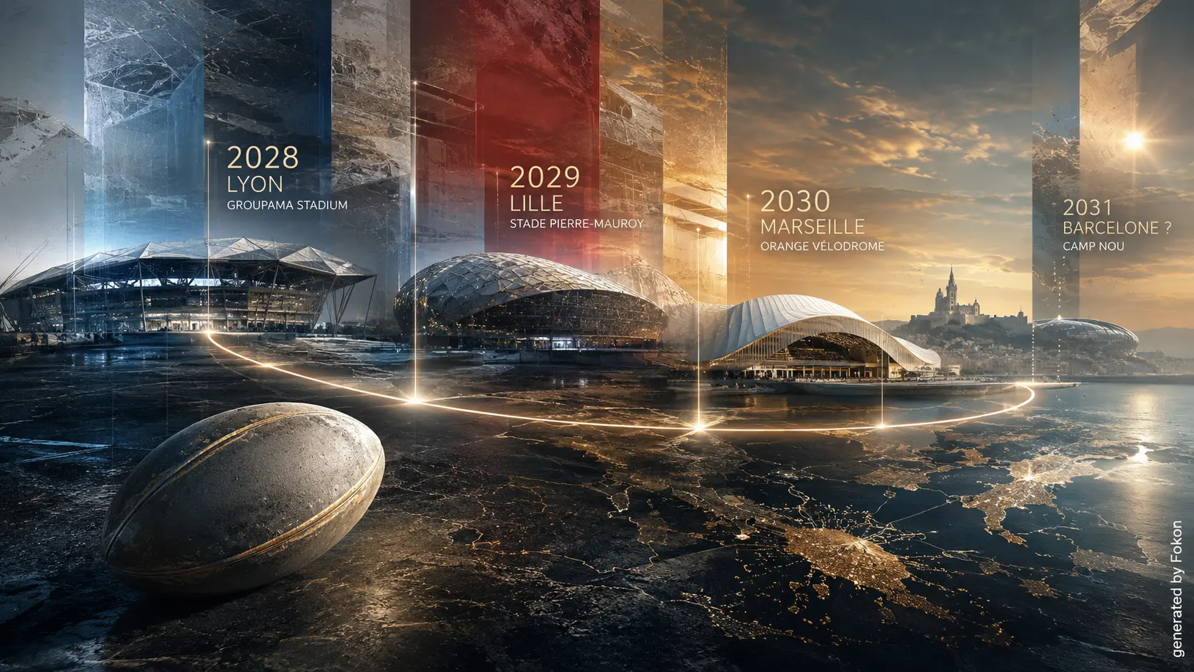 Rugby : les villes hôtes des demi-finales du Top 14 désignées jusqu’en 2030