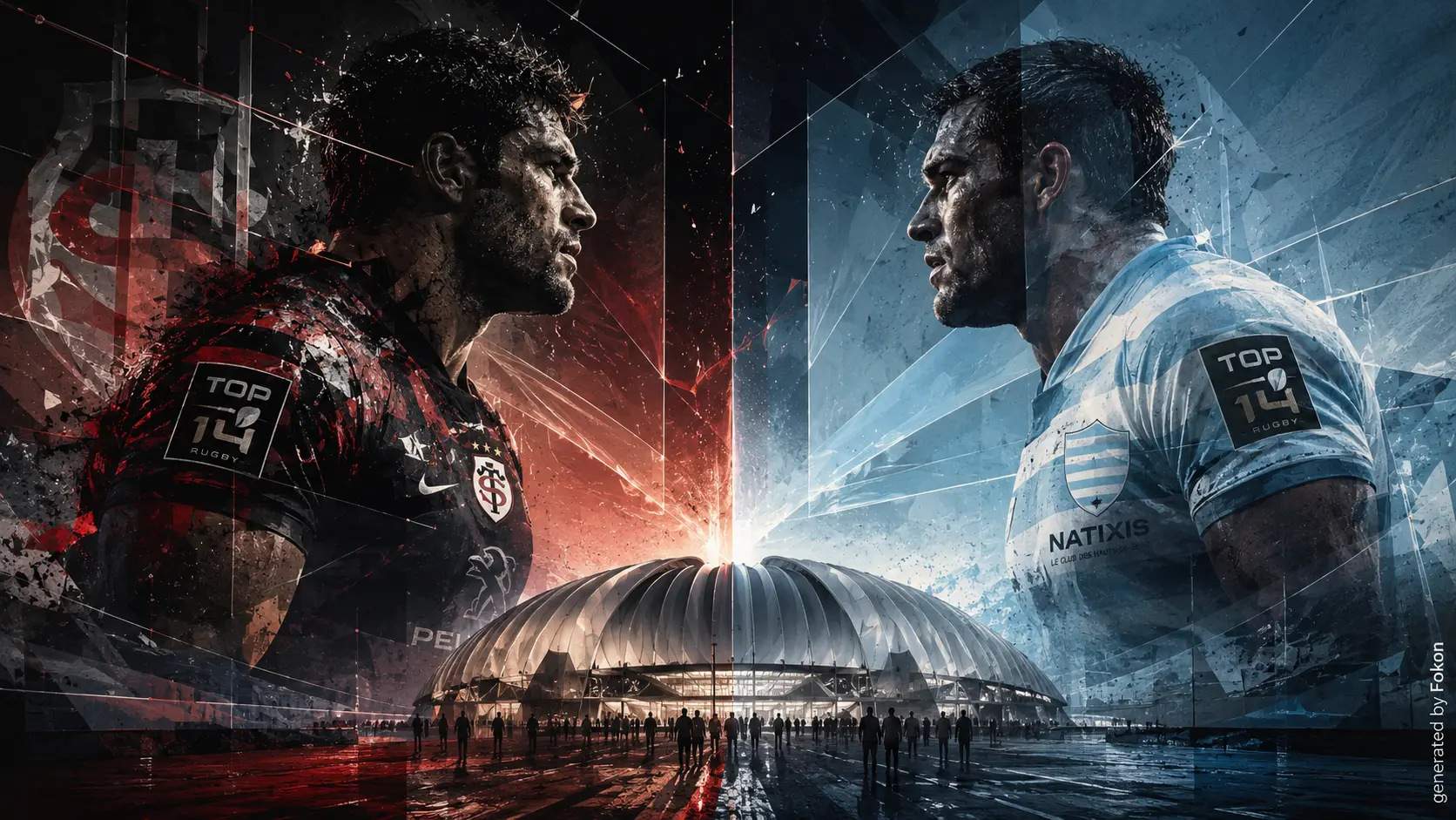 Top 14 : Toulouse et le Racing 92 en demi-finale au Vélodrome