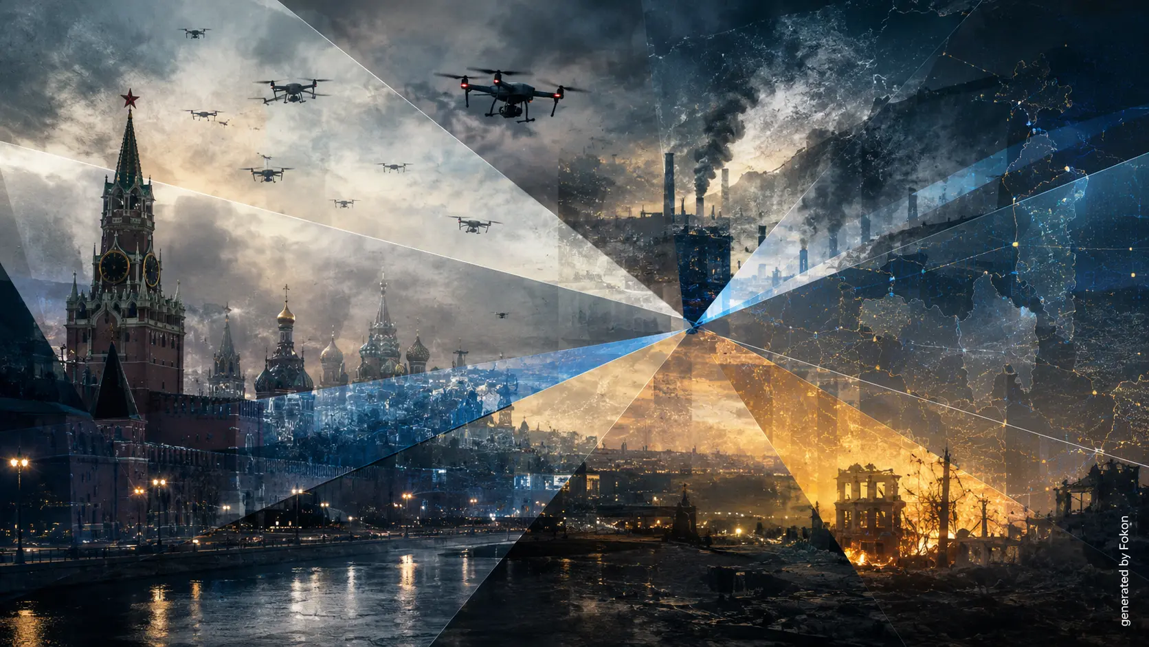 Guerre en Ukraine : frappes ukrainiennes en Russie, drones abattus et fermetures d’aéroports à Moscou