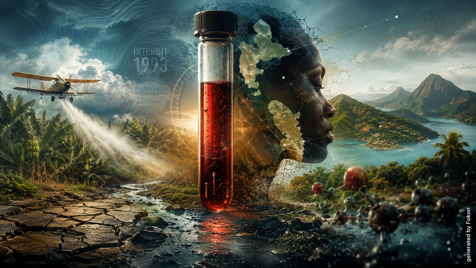 Santé : plus de 80 % des adultes en Guadeloupe et Martinique contaminés au chlordécone