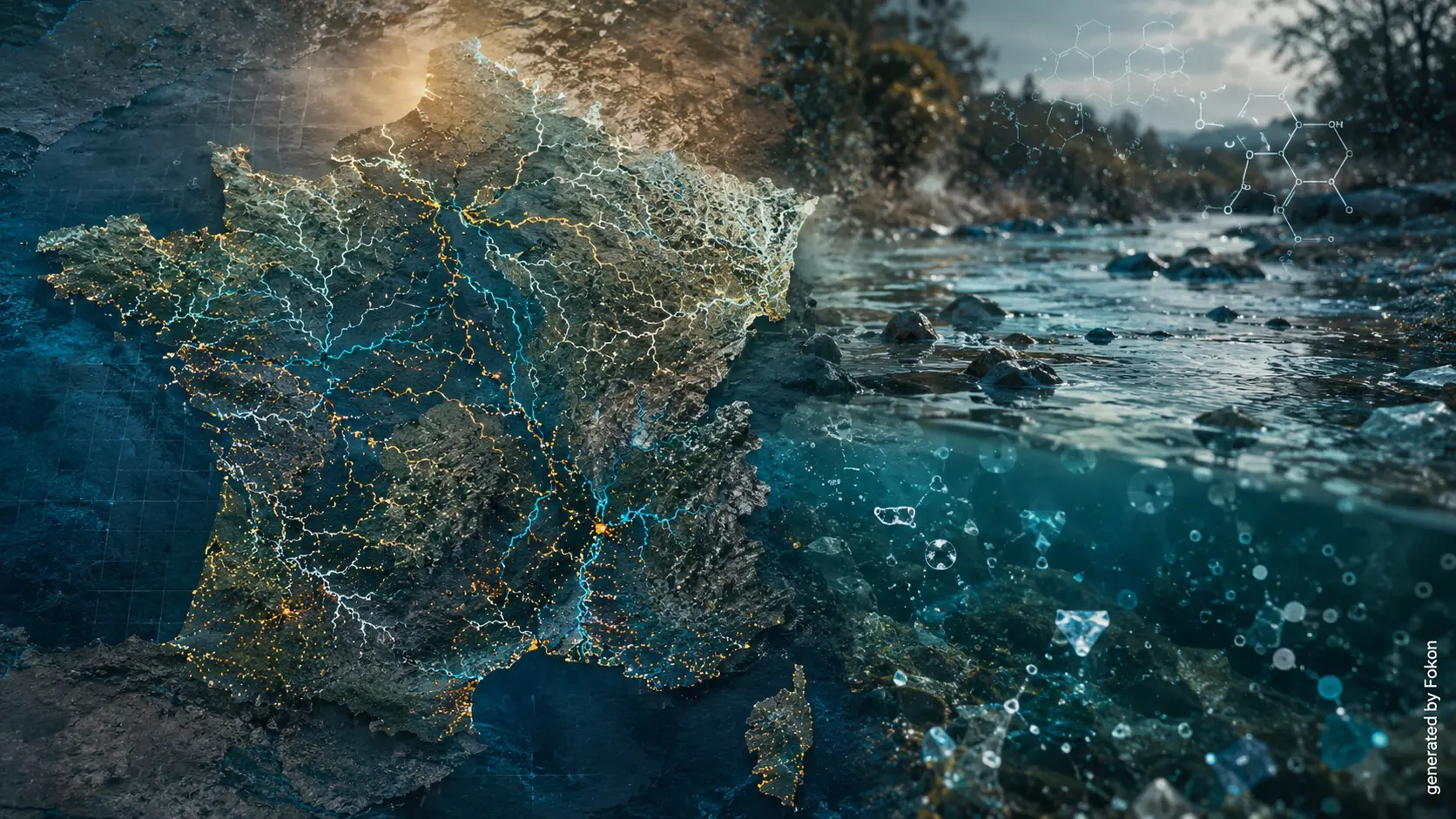 Environnement : une carte révèle la contamination de 1 700 rivières françaises par les micropolluants