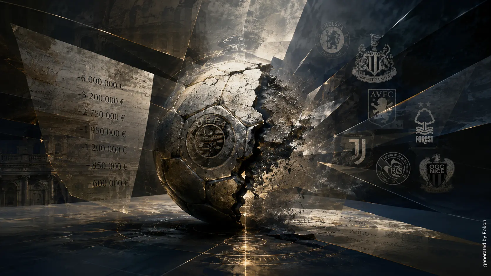 Football : l’UEFA sanctionne quatorze clubs européens pour non-respect des règles financières