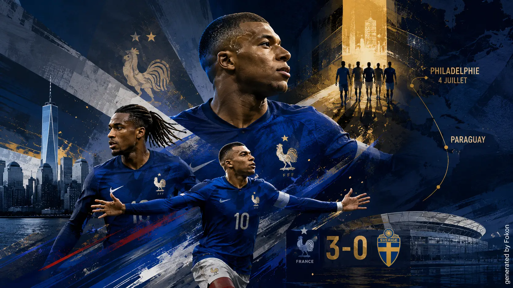 Coupe du monde 2026 : la France bat la Suède et rejoint le Paraguay